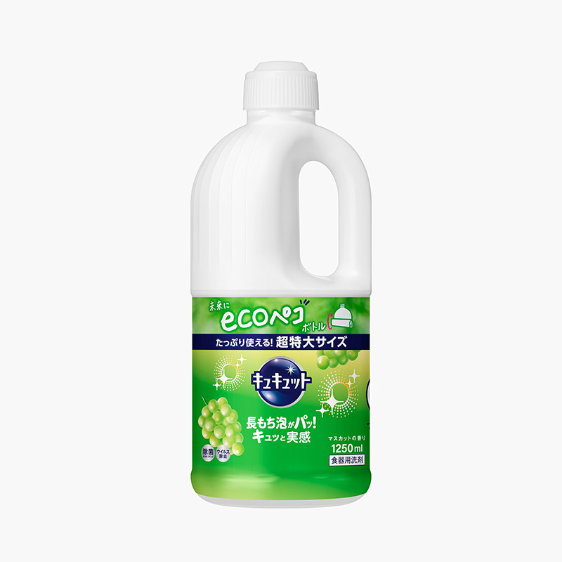 Nước rửa bát KAO Kyute Kuyte can 1250ml (Hương nho) Nước rửa bát KAO Kyute Kuyte can 1250ml (Hương nho)