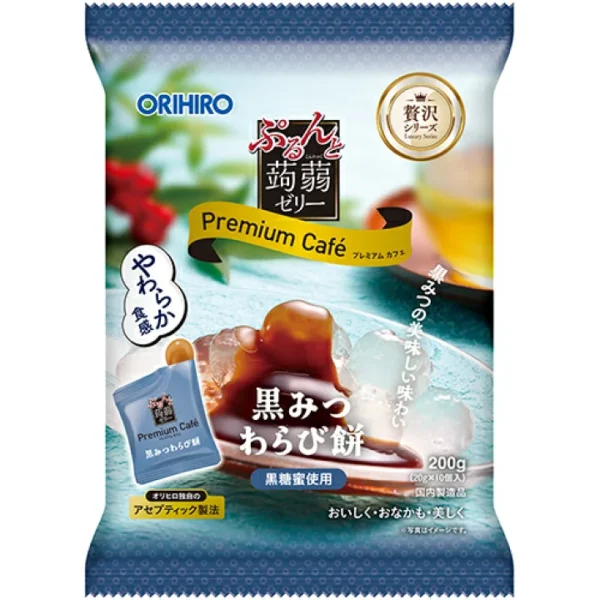 Thạch Konjac Orihiro Vị Cà Phê 200 g (10 viên) – thạch konjac ít calo