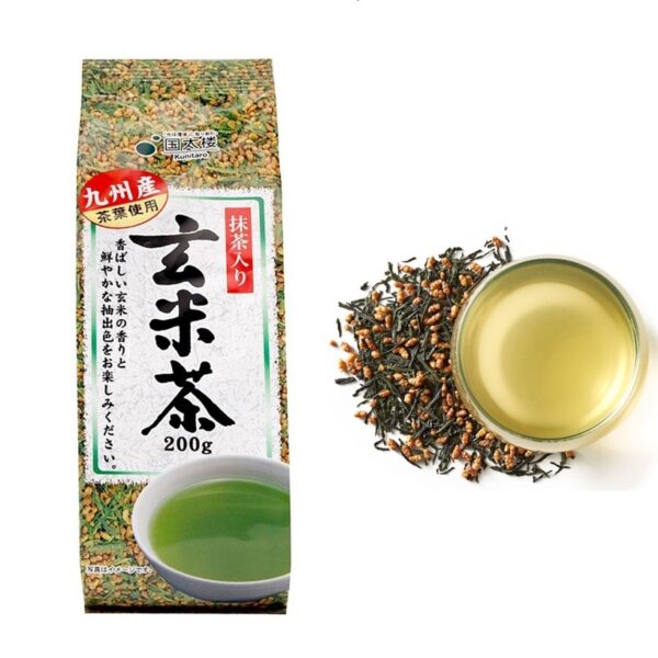 Trà Xanh Gạo Lức Rang Nhật Gói 200g